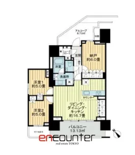 グランドメゾン江古田の杜【11階】の間取り