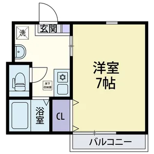 プレイスヨコハマ【1階】の間取り