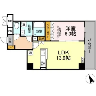 Grand Village【2階】の間取り