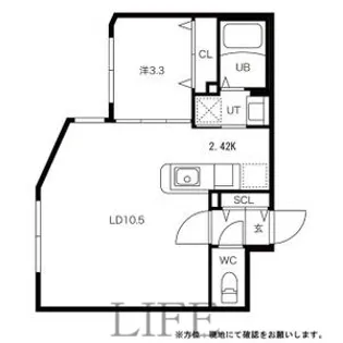 La Casa del Sole【3階】の間取り