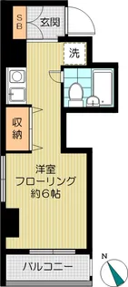 T.I.ビル【4階】の間取り