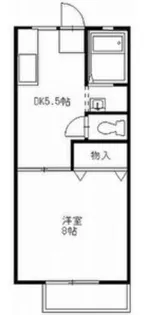 エディハイツ【1階】の間取り