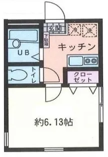 リーヴェルポート横浜WESTIII【3階】の間取り