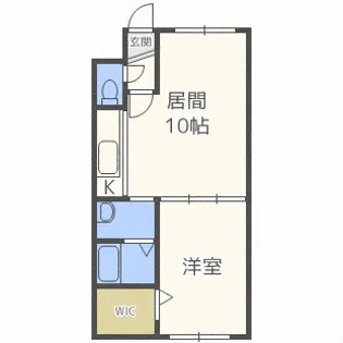 アビタピュール【4階】の間取り