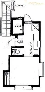 フォーリーブス【2階】の間取り