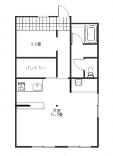 野口マンション【4階】の間取り