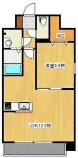 クロノス35神水本町【4階】の間取り