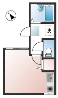 ヴェガハイム【1階】の間取り