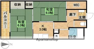 高橋ハイツ【2階】の間取り