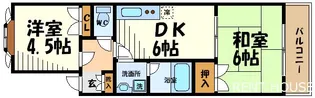光和ハイム【2階】の間取り