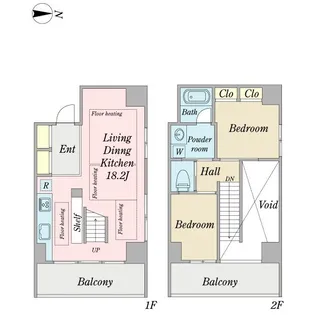 パークサイドテラスの間取り
