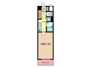 メゾンドエクセル【4階】の間取り