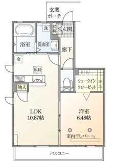 falcone【1階】の間取り