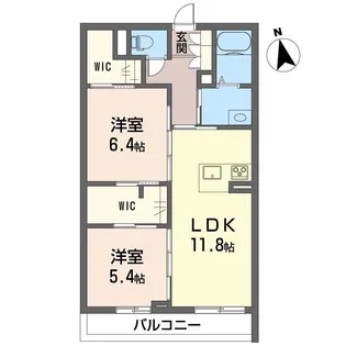 べレオ生石【3階】の間取り