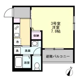 フォレストテラス鶴間【3階】の間取り
