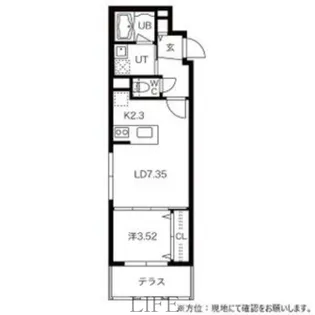 La.Garbo 本郷(ラ.ガルボ本郷)【1階】の間取り