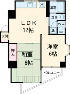 グリーンヒル文京【9階】の間取り