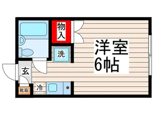 スクエアKOTAKE【1階】の間取り