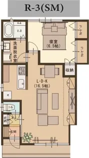 HomesUsonia・前川東V【1階】の間取り