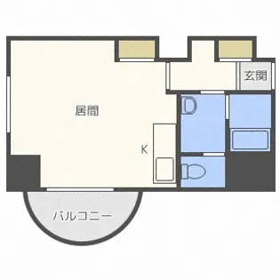 ビッグバーンズマンションN11【5階】の間取り