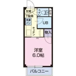 サープラスIHIGASHIBORA【2階】の間取り