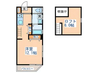 リキューザ下井草【2階】の間取り