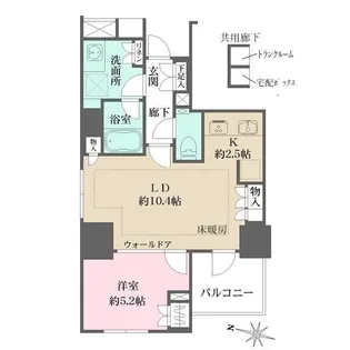 ザ・パークハウス麹町テラスの間取り