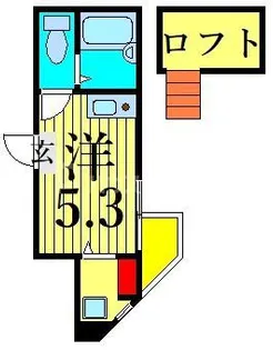 ラフィネ南千住【3階】の間取り