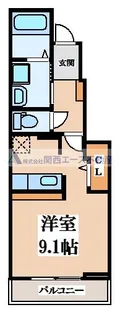 シャルマンコート【1階】の間取り