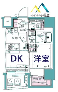 SYFORME SHINKOYASU【3階】の間取り