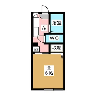 リヴェール【1階】の間取り