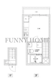 ソルナクレイシア梅ヶ丘【2階】の間取り