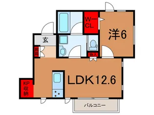 M FLAT【1階】の間取り