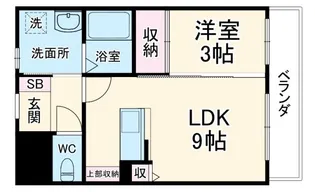 セレーノ【3階】の間取り