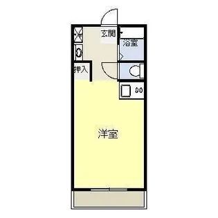 サンケイマンション第10ビル【2階】の間取り