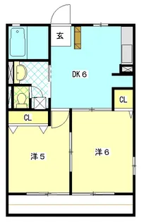 表参道【2階】の間取り