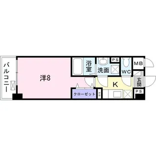 ラフィネ【2階】の間取り