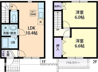 コンフォート II【2階】の間取り