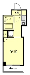 TOP品川第3【5階】の間取り