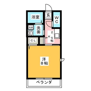 レトアKR【1階】の間取り