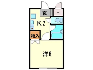 アルシュモンド【2階】の間取り