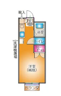 ビクトリー【1階】の間取り