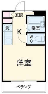 クレシェール狭山ヶ丘【2階】の間取り