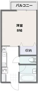 ル・マルシェ【2階】の間取り