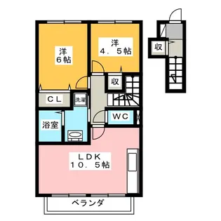 Spring House V【2階】の間取り