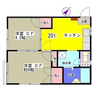 サンオラージュ【2階】の間取り