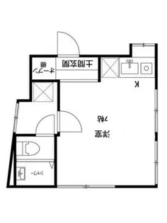 HOUS西小山【1階】の間取り