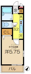 グリーンコート【1階】の間取り