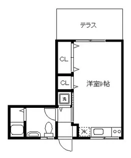 ヘインズヴィラ【1階】の間取り
