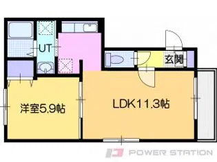 エフステージ大和【2階】の間取り